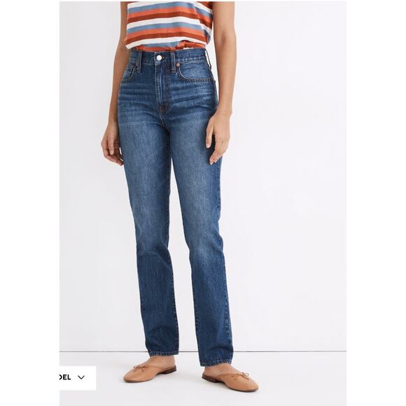 MADEWELL The Perfect Vintage Full-Length Jean in Concordia Wash // 25 - Picture 1 of 12
